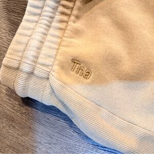 TNA | COZYAF FLEECE Jogger Pant | M | Tan Fade Colour (one mark on leg)